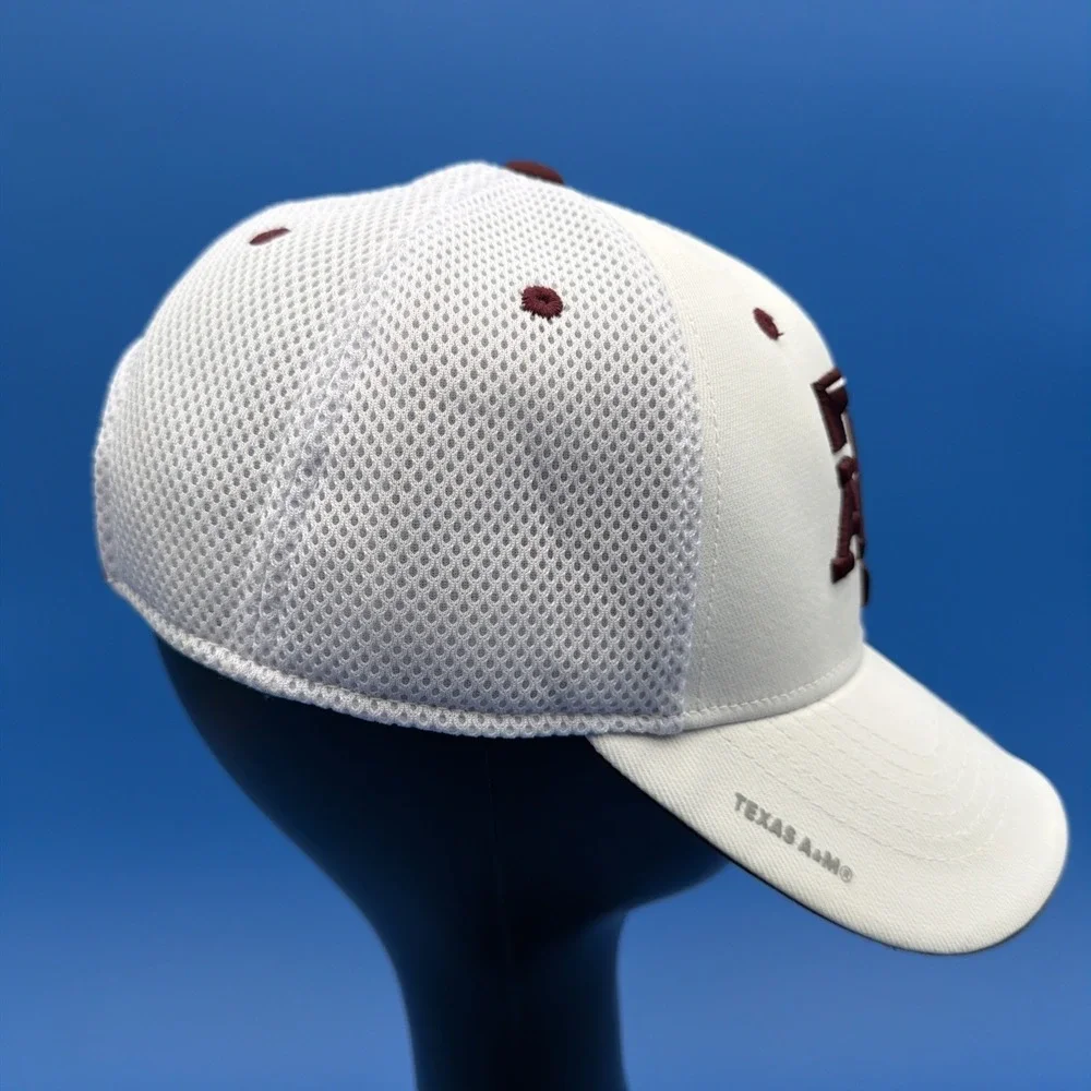NCAA Texas A&M Aggies Adidas Adjustable White Hat Climate